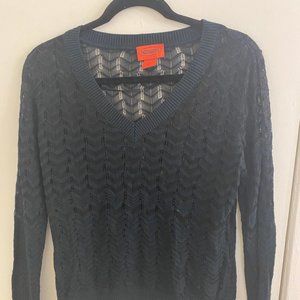 Missoni sheer blouse